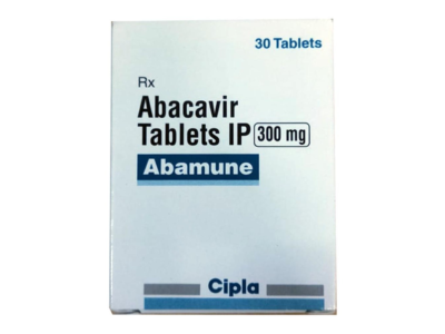 Abamune 300mg Tablet Cipla abacavir 30 tablets pack front