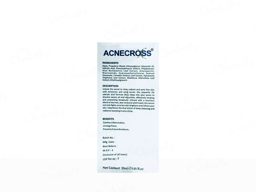 Acnecross Salicylic Acid Pore Refining Serum - Image 3