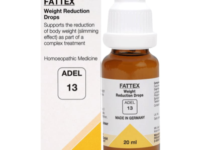 ADEL 13 Fattex Drop box and bottle, PEKANA Germany