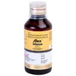 Alex Syrup bottle Glenmark cough formula, 100 ml