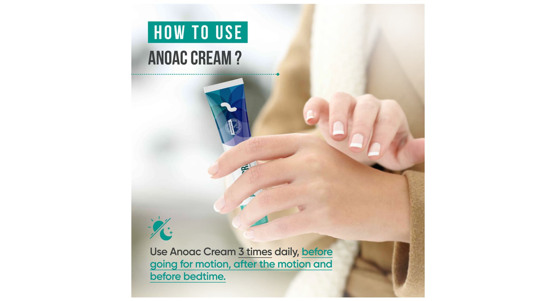 Anoac Cream how to use directions
