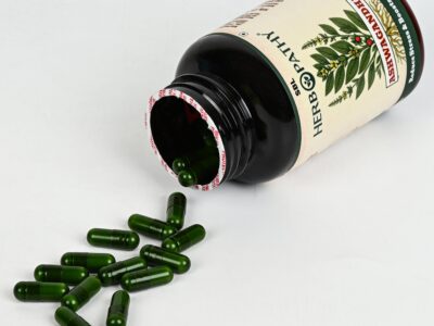 Ashwagandha Capsules root extract composition panel