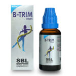 B-Trim Drops homoeopathic weight management SBL bottle and carton