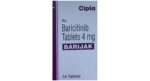 Barijak 4 mg Tablet Cipla baricitinib 4 mg pack of 14 tablets
