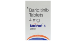 Barinat 4 mg Tablet Natco Pharma baricitinib 4 mg pack of 14 tablets
