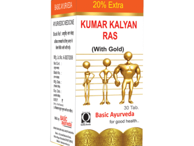 Basic Ayurveda Kumar Kalyan Ras with Gold & Pearl