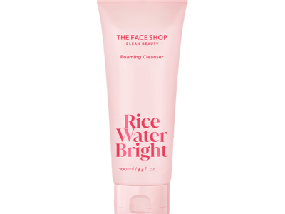 The Face Shop Rice Water Bright Foaming Cleanser (100ml)