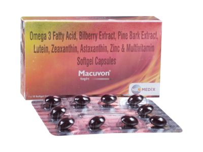 Macuvon Soft Gelatin Capsule