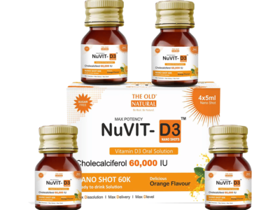 The Old Natural Vitamin D3 60000 IU Nano Shots
