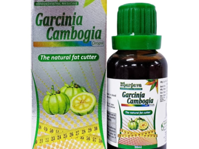 Bhargava Garcinia Cambogia Drop box and bottle, natural fat cutter