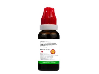BJain Staphysagria Q Mother Tincture label details