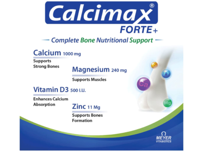 Calcimax Forte+ Tablet calcium magnesium zinc vitamin D3 pack front