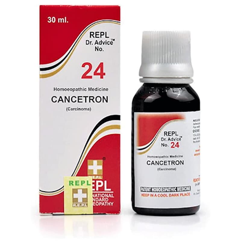 REPL Dr. Advice No. 24 Cancetron Drop box and bottle, 30 ml