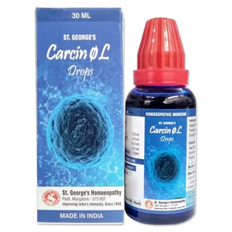Carcin Q L Drop box and bottle, 30 ml