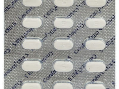 Cardace AM 5 Tablet blister composition panel
