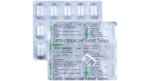 Caripapa Tablet Eranda karkati Carica papaya leaf extract Lupin blister