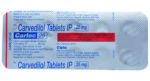 Carloc 25 mg Tablet Cipla carvedilol 25 mg strip of 10 tablets