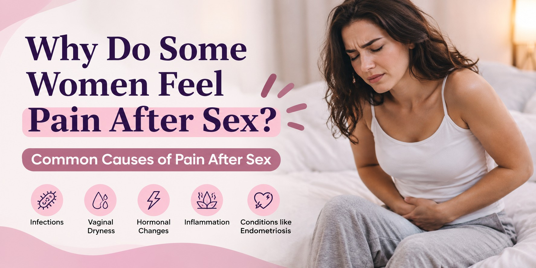 Common causes of pain after sex
