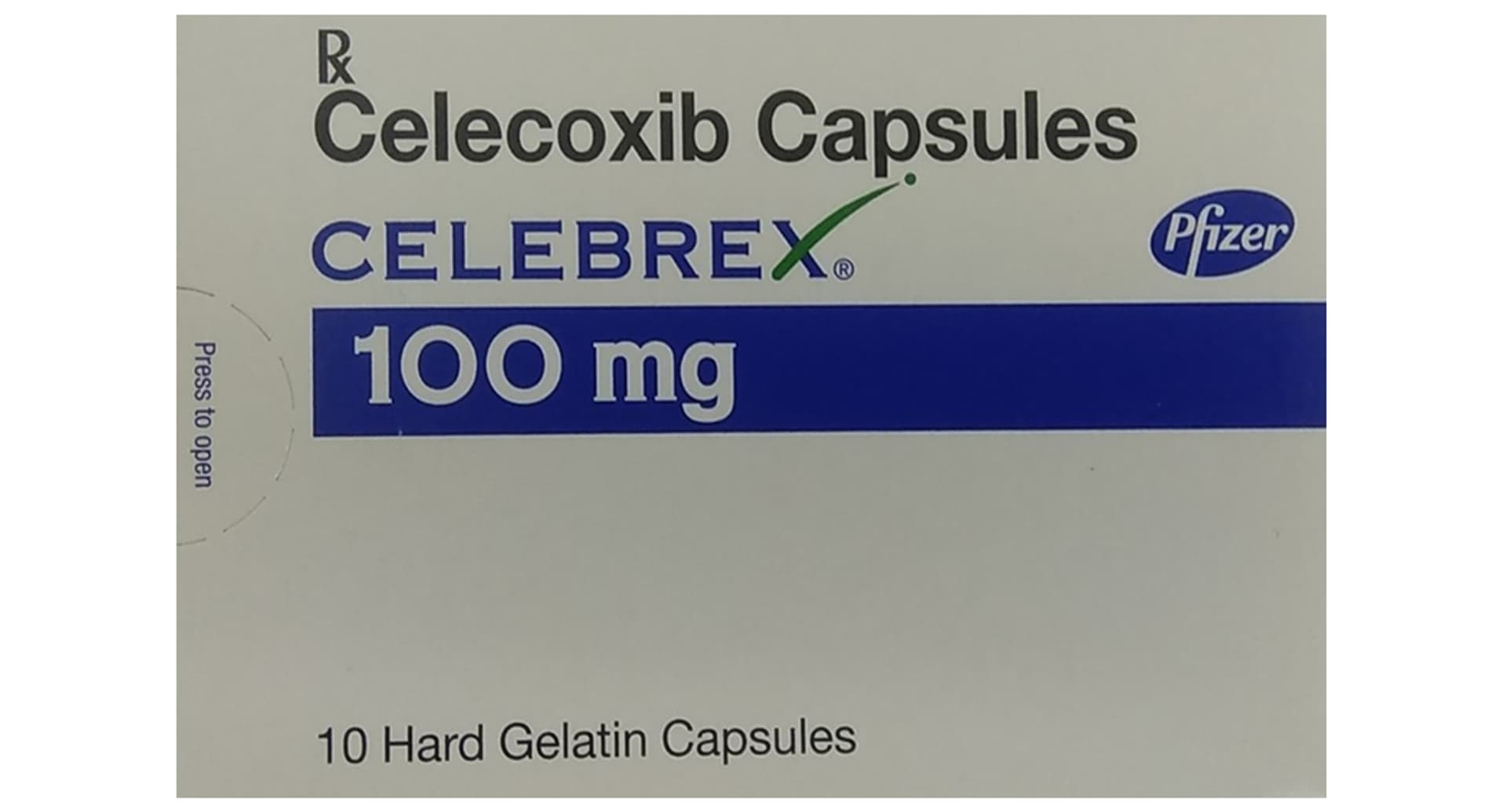 Celebrex 100 mg Capsule pack details