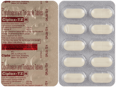 Ciplox TZ H Tablet