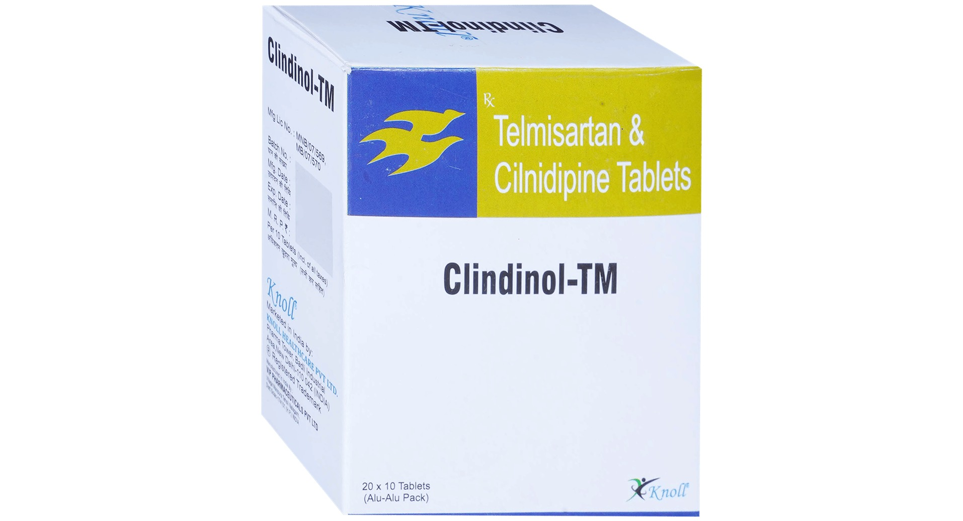 Clindinol-TM 10mg/40mg Tablet - view 2