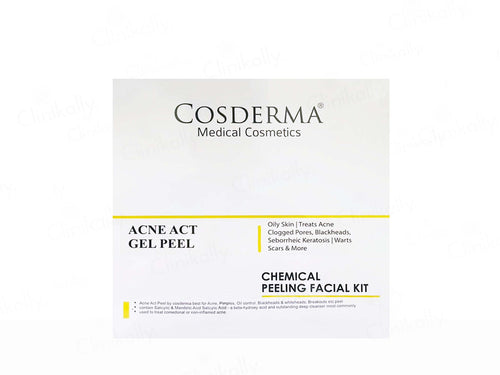 Cosderma Acne Act Gel Peel Chemical Peeling Facial Kit - Image 2