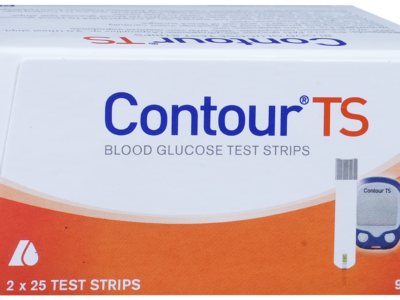 Contour TS Blood Glucose Test Strips box of 50
