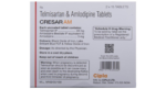Cresar-AM Tablet Cipla telmisartan amlodipine carton front