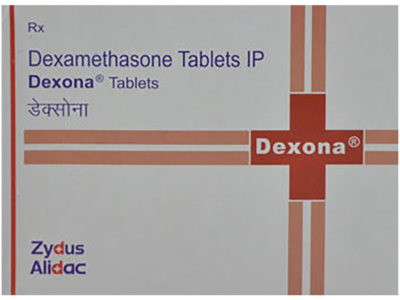 Dexona dexamethasone tablets IP Zydus carton front