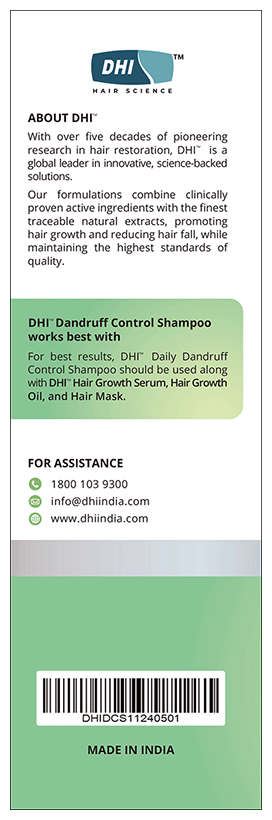 DHI Dandruff Control Shampoo - Image 3