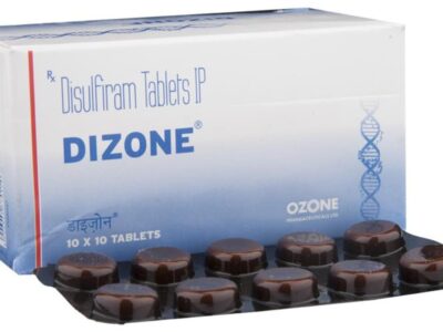 Dizone disulfiram 250 mg tablets IP carton and blister from Ozone Pharmaceuticals