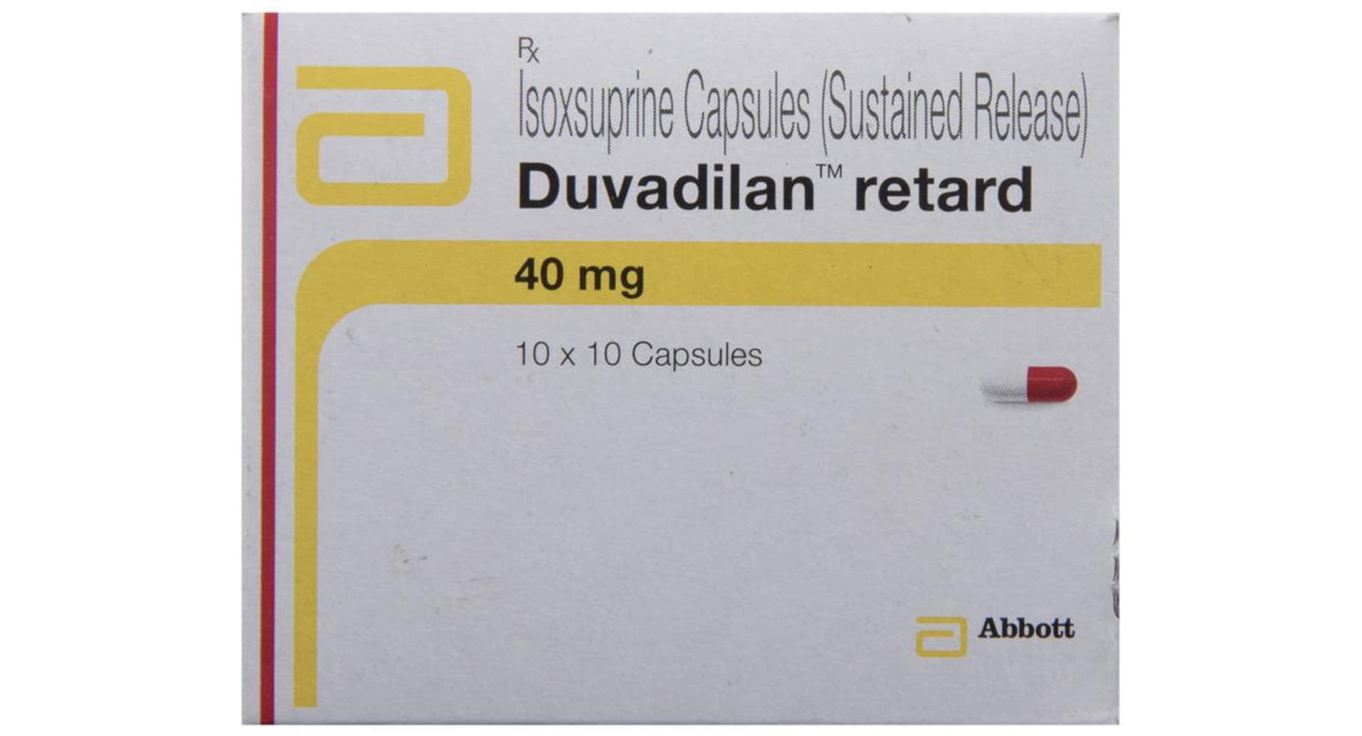 Duvadilan Retard Capsule SR pack front