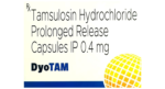 Dyotam 0.4 mg Capsule PR tamsulosin prolonged release carton front
