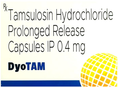 Dyotam 0.4 mg Capsule PR tamsulosin prolonged release carton front