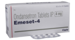 Emeset 4 mg Tablet Cipla ondansetron 4 mg strip