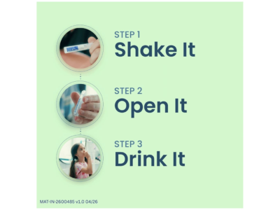 Enterogermina how to use - shake it, open it, drink it
