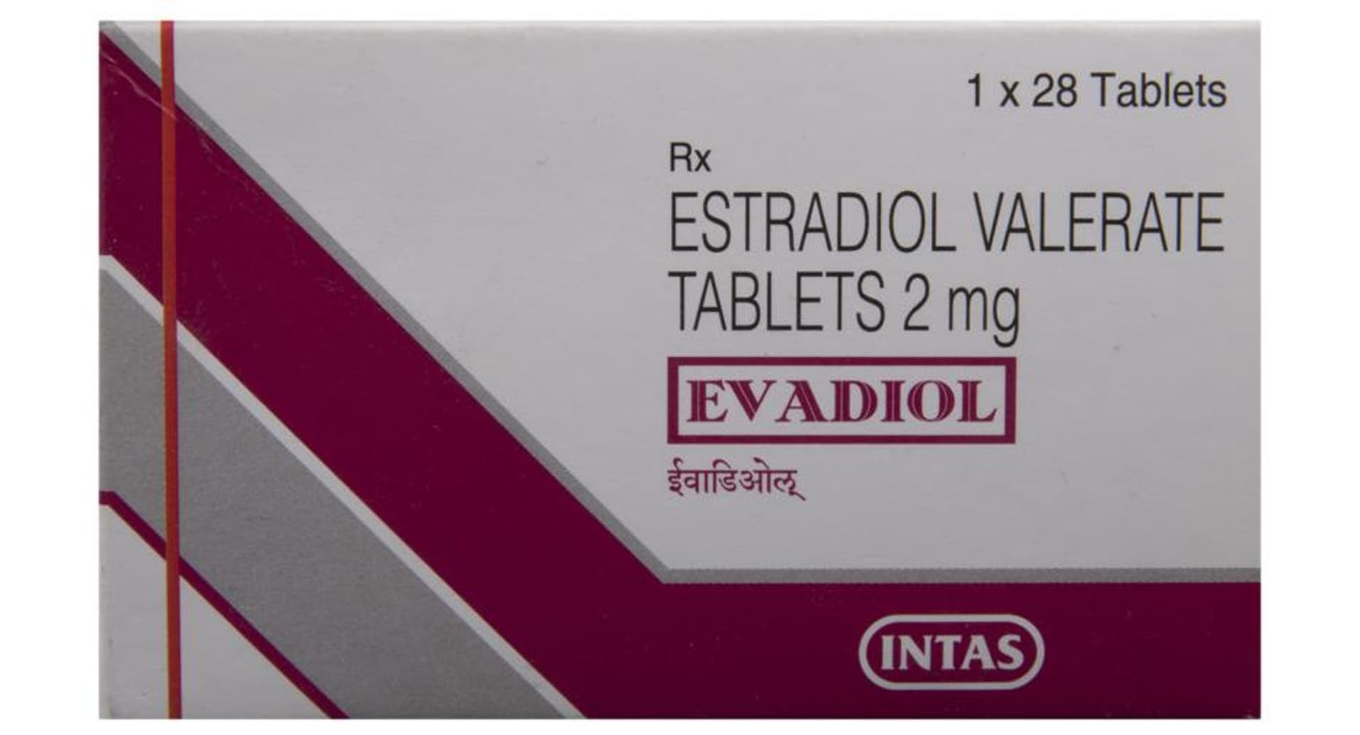 Evadiol Tablet pack front