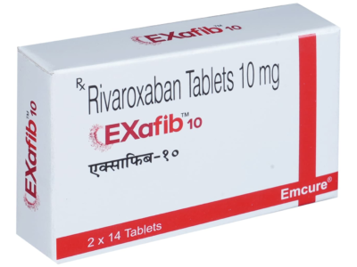 Exafib 10 Tablet pack front