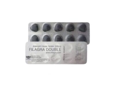 Filagra Double 200 mg sildenafil citrate tablets by Fortune Health Care - blisters of 10