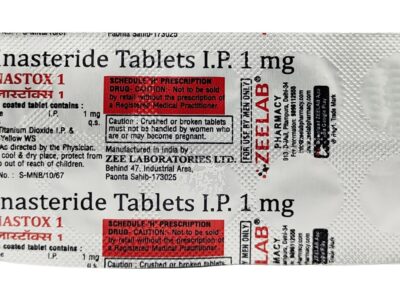 Finastox 1 mg Tablet Zeelab finasteride 1 mg strip of 10 tablets