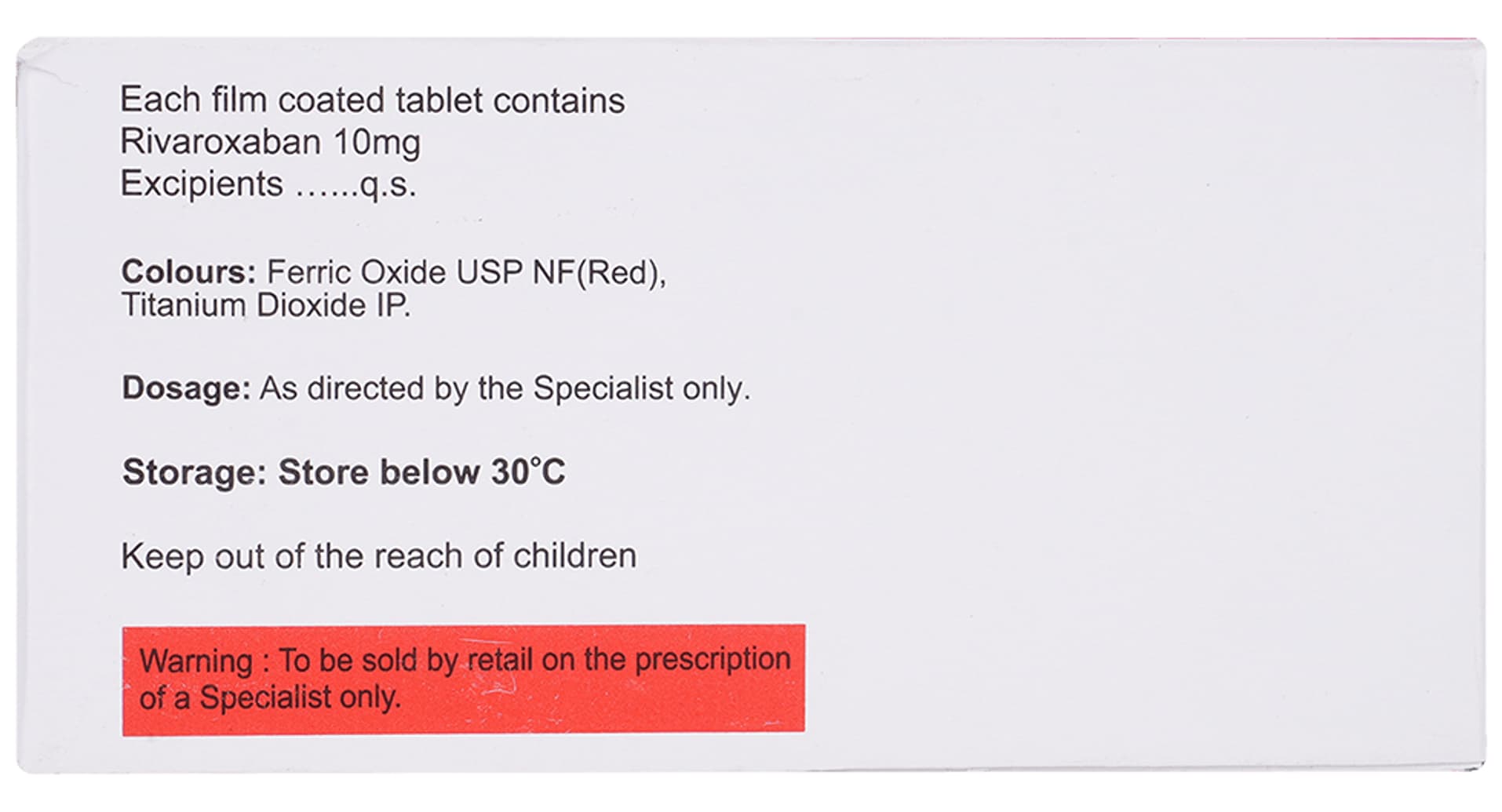 FLOvas 10 Tablet composition and pack details