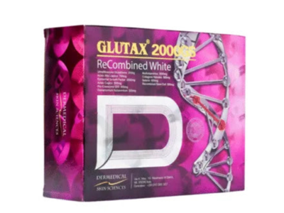 Glutax 2000GS ReCombined White skin whitening injection carton