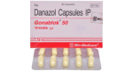 Gonablok 50 Capsule Win-Medicare danazol 50 mg pack of 30 capsules