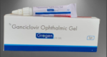 Grogen 0.15% Ophthalmic Gel 5gm carton and tube - Ganciclovir eye gel by Growell Vision