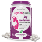 HealthyHey Nutrition WomanPlus Soy Isoflavones with Calcium