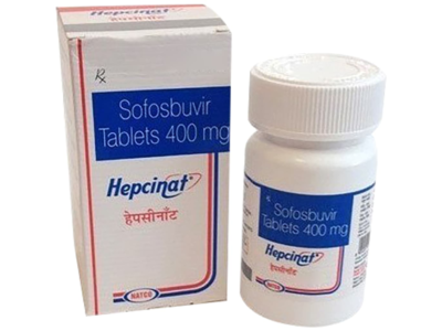 Hepcinat Tablet Natco sofosbuvir 400 mg strip of 28 tablets
