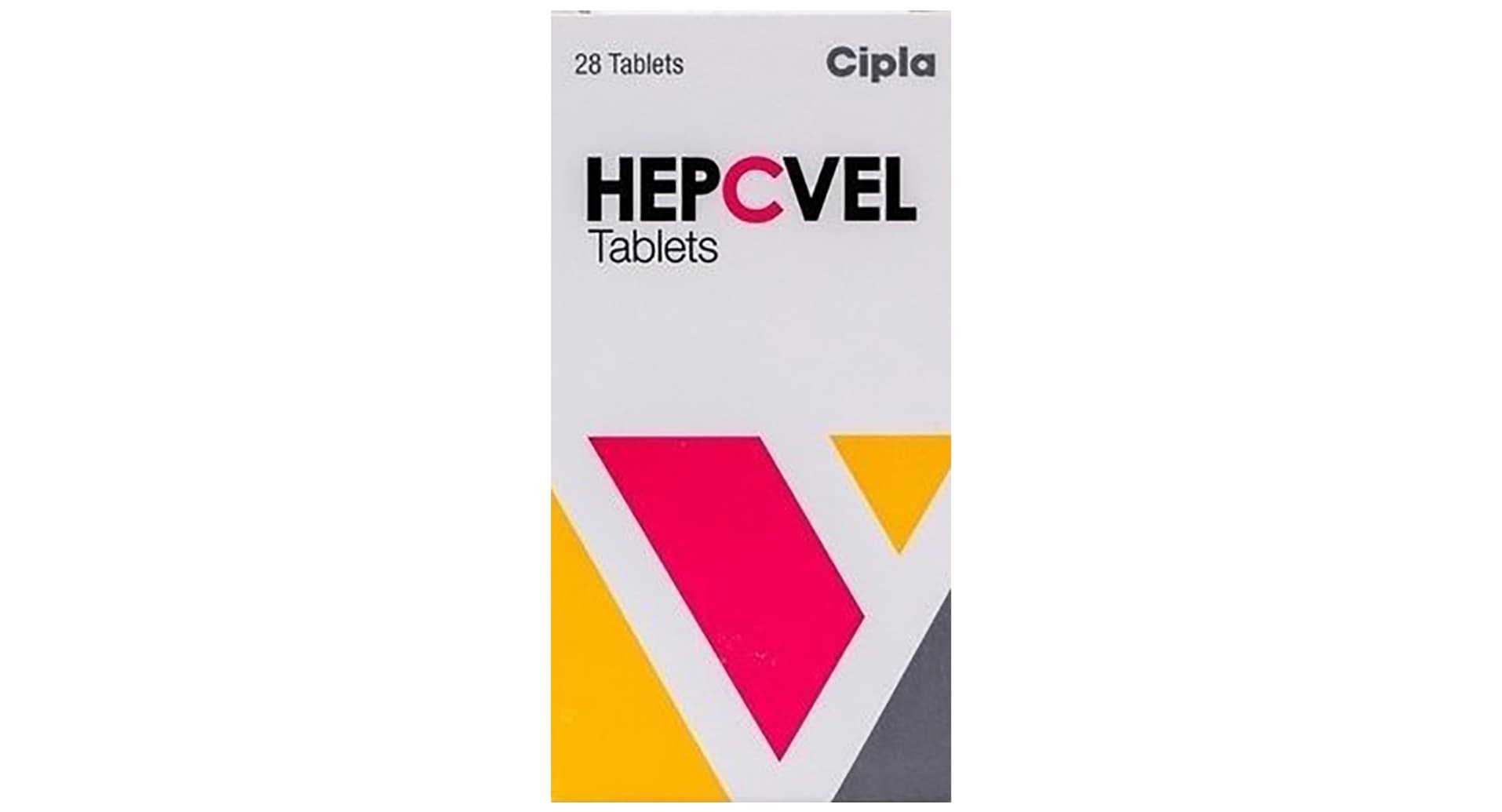 Hepcvel Tablet Cipla sofosbuvir 400 mg velpatasvir 100 mg bottle of 28 tablets