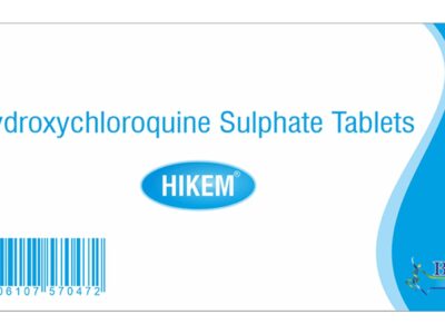 Hikem hydroxychloroquine sulphate tablets Bioceutics carton front