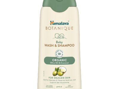 Himalaya Botanique Baby Wash & Shampoo bottle, 100 ml
