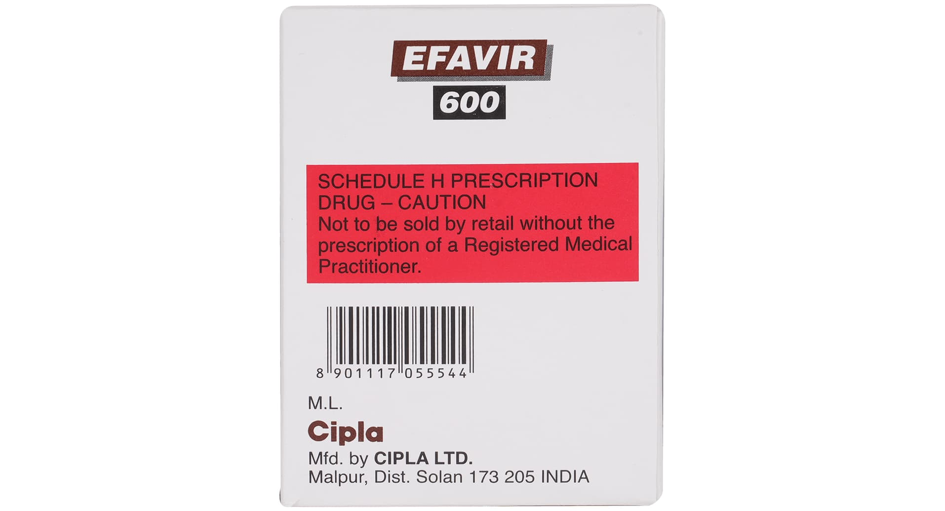 Efavir 600 Tablet